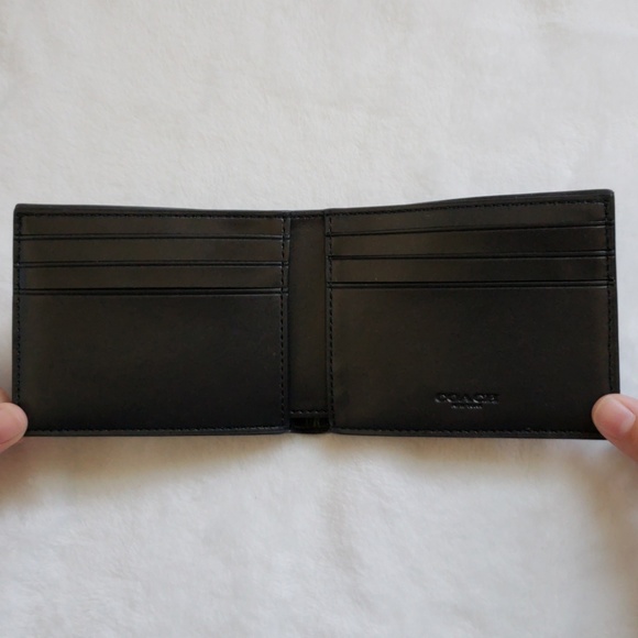 🔖NWT🔖 Men's Coach Slim Wallet - Picture 2 of 4